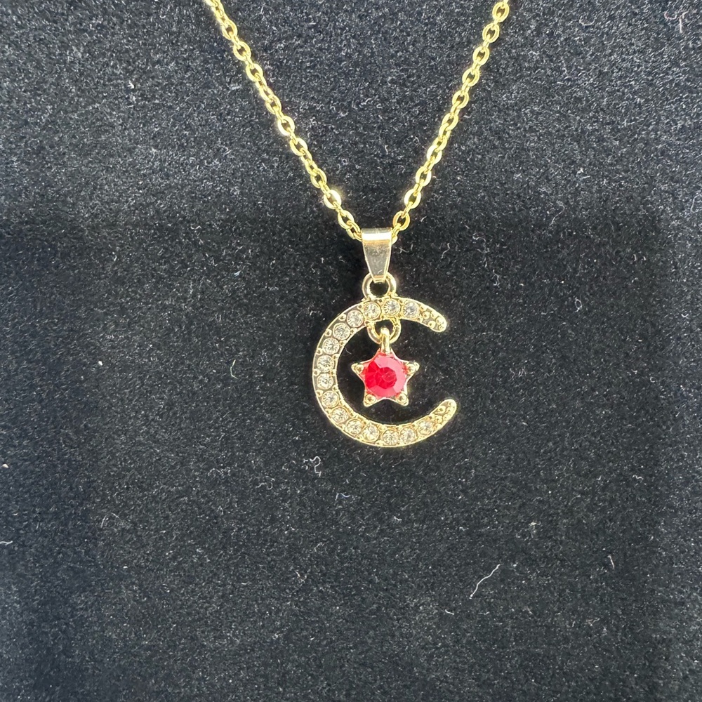 January Birthstone Necklace